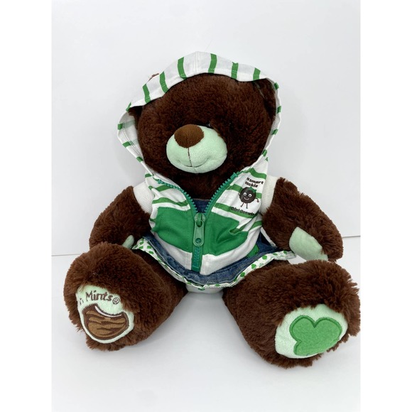 build a bear doll girl scout thin mints cookies with original outfit rare find - Picture 2 of 5